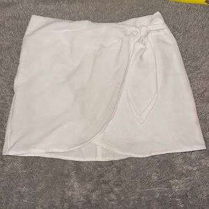 White Wrap Skirt from VICI